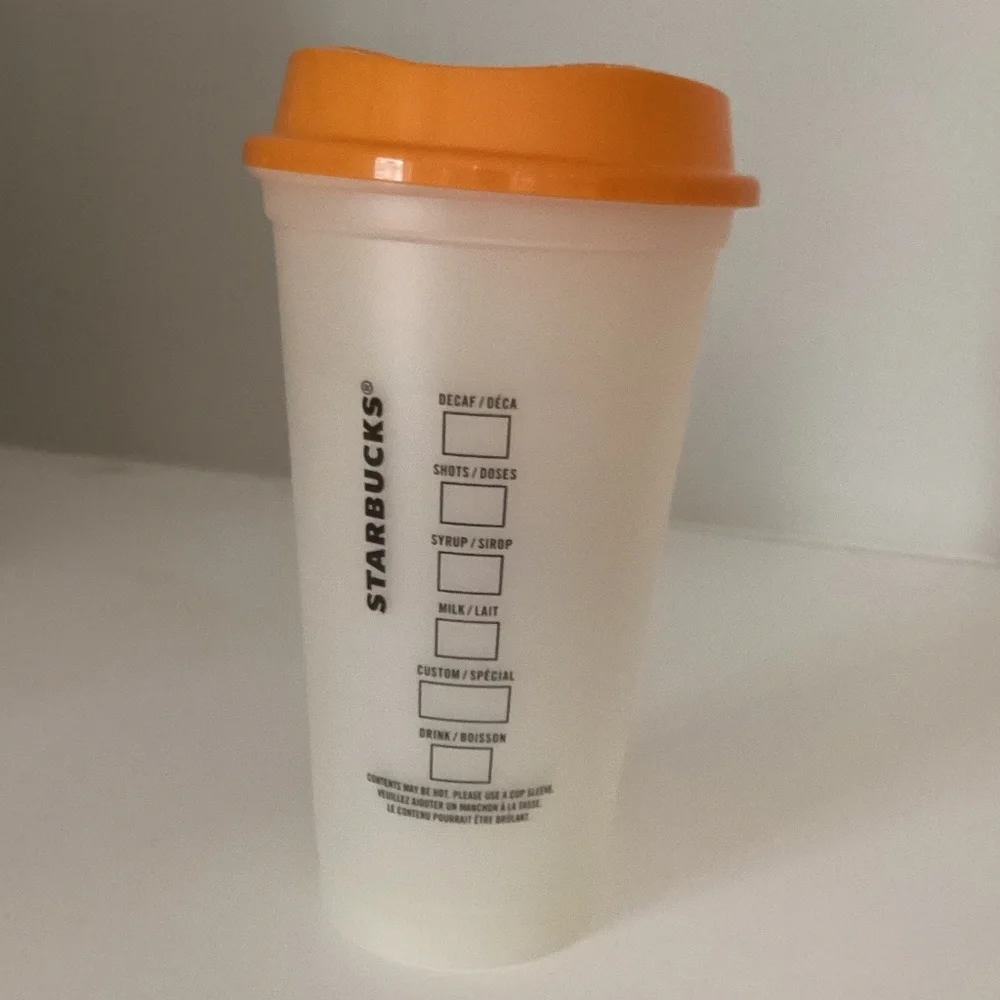 New Starbucks Glow in the Dark Raven Halloween Cup Reusable